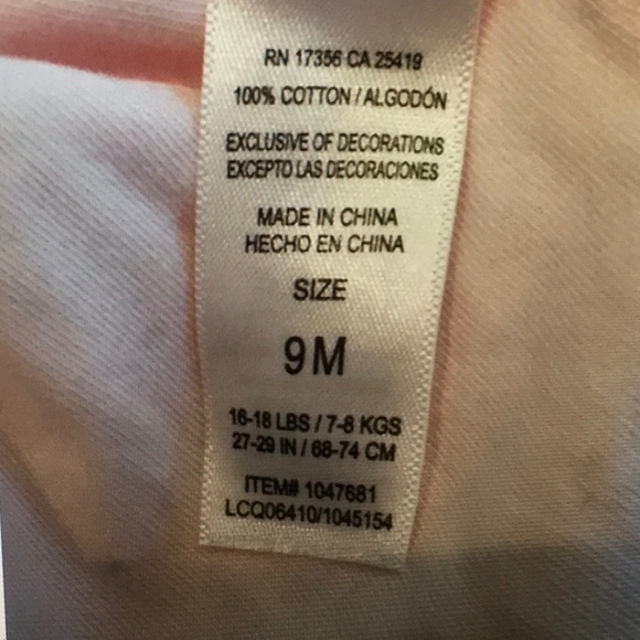 2 Little Me Footed Onesies Sleepers - Picture 8 of 9